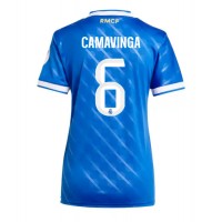 Real Madrid Eduardo Camavinga #6 Tretí Ženy futbalový dres 2025-26 Krátky Rukáv